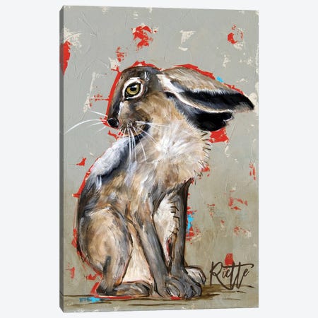 Rabbit II Canvas Print #RAZ201} by Rut Art Creations Canvas Artwork