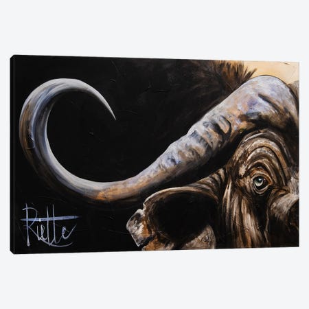 African Buffalo Canvas Print #RAZ206} by Rut Art Creations Canvas Art Print