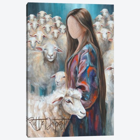 The Shephard Canvas Print #RAZ214} by Rut Art Creations Canvas Wall Art