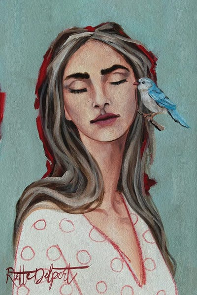 Calmness by Rut Art Creations art print