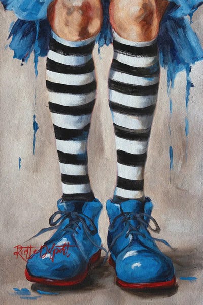 Blue by Rut Art Creations framed wall art