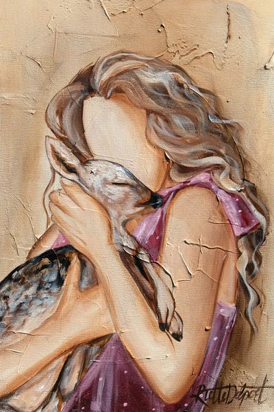 Kindness With Love by Rut Art Creations canvas print