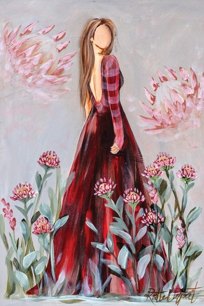 Protea Love by Rut Art Creations multi panel art