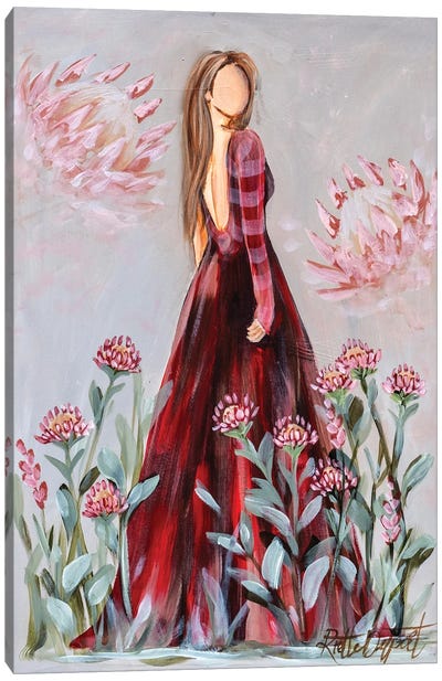 Protea Love Canvas Art Print - Rut Art Creations