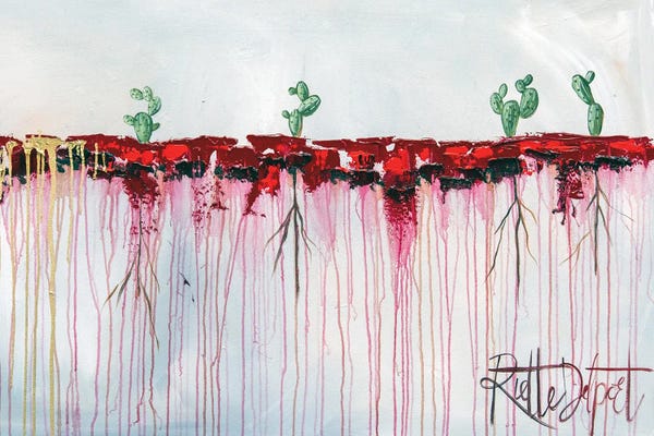 Fine Art Print: Abstract Cactus by Rut Art Creations