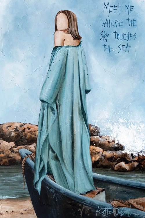 Meet Me by Rut Art Creations wall art