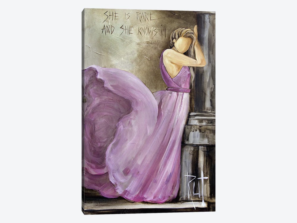 She Is Rare by Rut Art Creations 1-piece Canvas Artwork