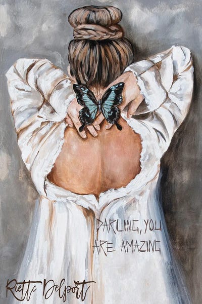 Fine Art Print: Darling You Are Amazing by Rut Art Creations