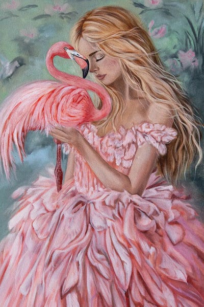 Flamingos: Grace In Bloom by Rut Art Creations