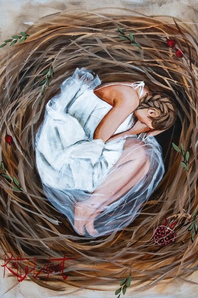 Fine Art Print: Sleeping Nest by Rut Art Creations