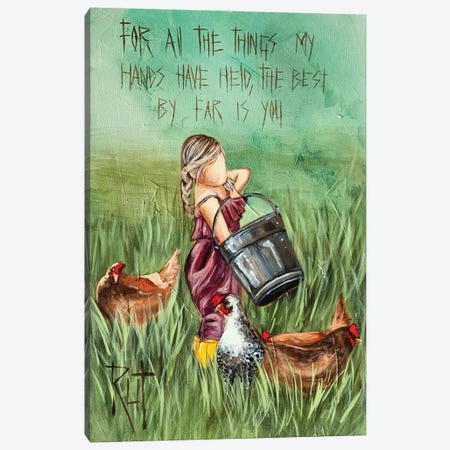 For All The Things Canvas Print #RAZ36} by Rut Art Creations Canvas Art