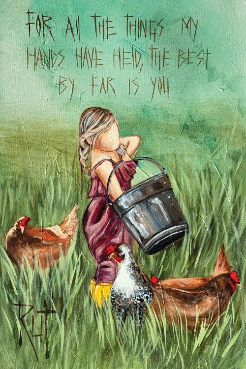 For All The Things by Rut Art Creations wall art