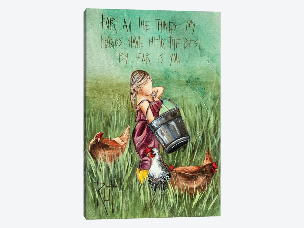 For All The Things by Rut Art Creations 1-piece Art Print