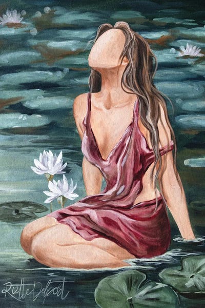 Water Lilies: Lilies In Serenity by Rut Art Creations