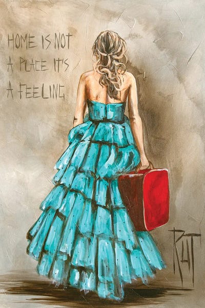 Home For The Holidays: Home Is Not A Place by Rut Art Creations
