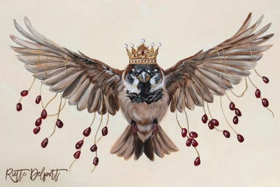 Rut Art Creations - Framed Canvas Art: Kroon Van Dapperheid by Rut Art Creations