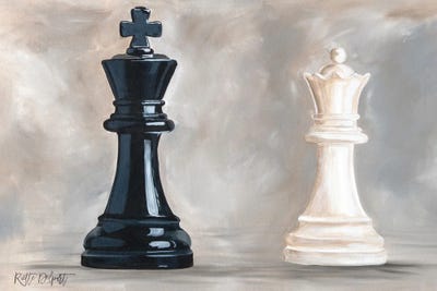 All Greens - Canvas Prints: King And Queen by Rut Art Creations