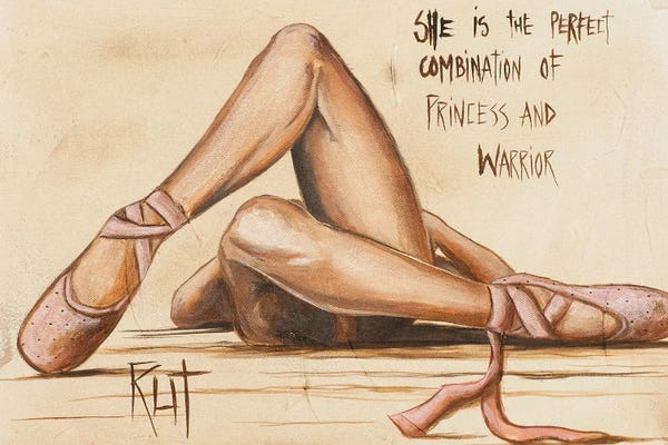 Ballet: She Is The Perfect Combination by Rut Art Creations