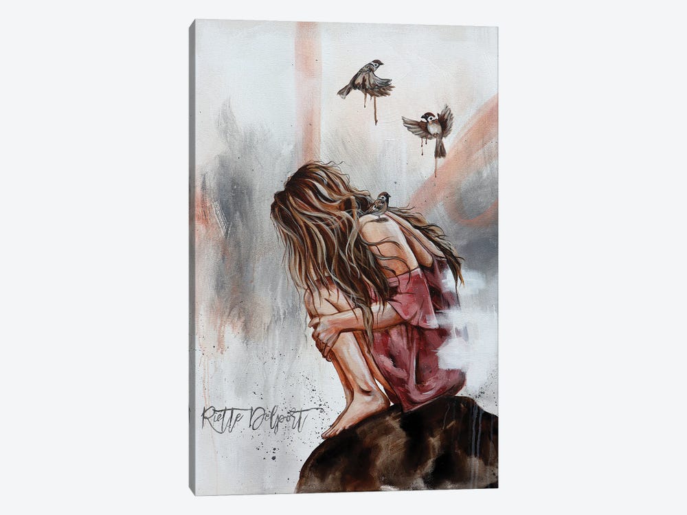Flying Sparrows by Rut Art Creations 1-piece Art Print