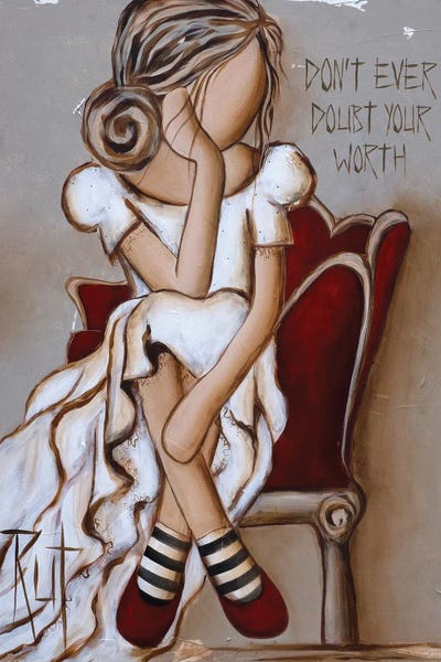 Don't Ever Doubt by Rut Art Creations multi panel art