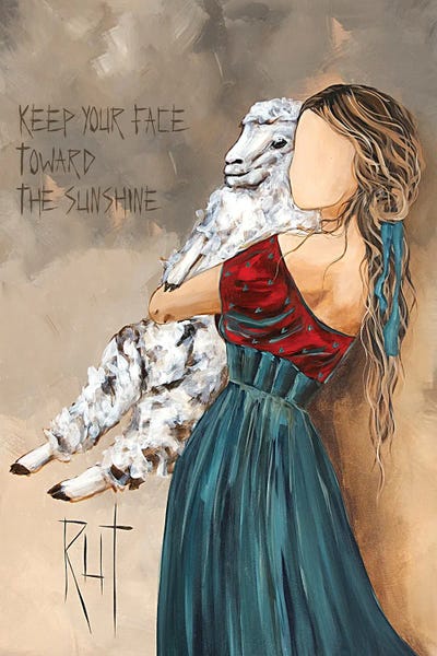 Sheep: Keep Your Face by Rut Art Creations