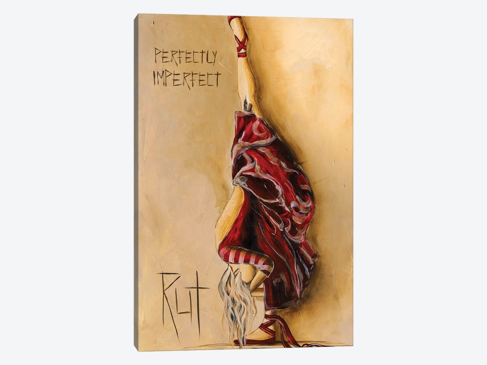 Perfectly Imperfect by Rut Art Creations 1-piece Canvas Artwork