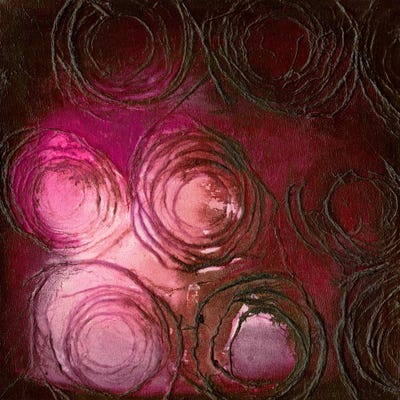 Purple Swirl II by Studio B canvas print