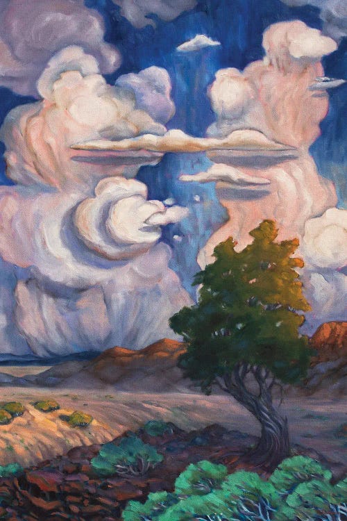 Desert Cloudscape by Rebecca Baldwin wall art