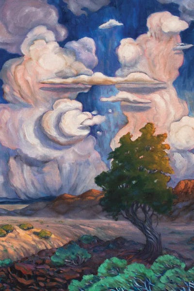 Similar To Georgia O'Keeffe: Desert Cloudscape by Rebecca Baldwin