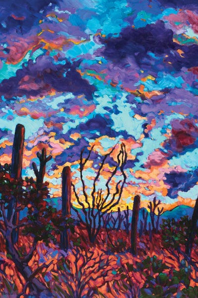 Succulents: Desert Dusk by Rebecca Baldwin