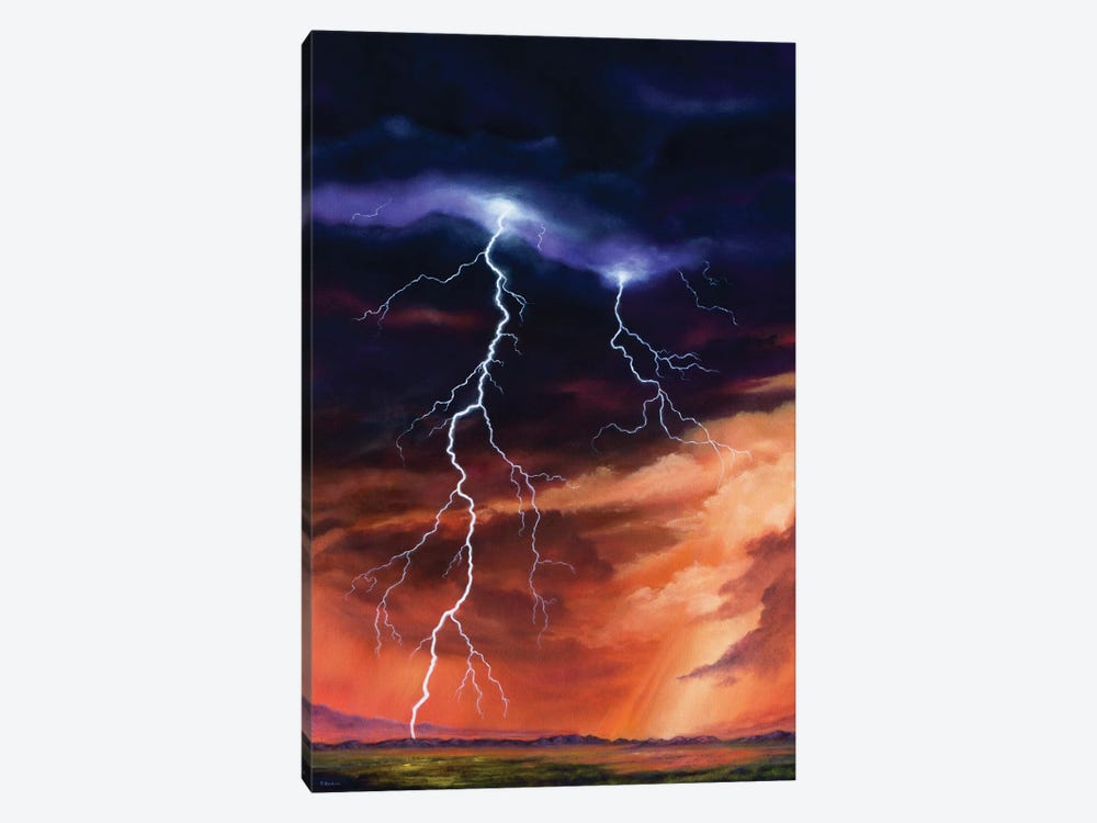 Force Of Nature by Rebecca Baldwin 1-piece Canvas Art