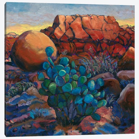 Desert Tableau Canvas Print #RBC18} by Rebecca Baldwin Canvas Art