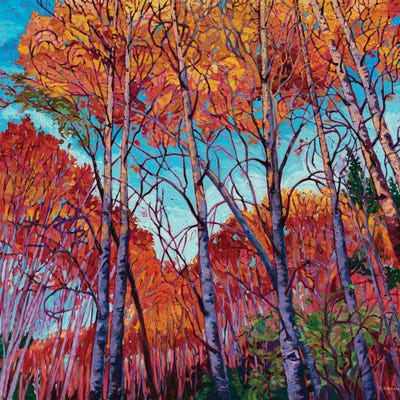 Autumn Song by Rebecca Baldwin acrylic art print