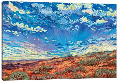 High Desert Sky Canvas Art Print - Desert Art