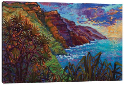 Kauai Color Canvas Art Print - Rebecca Baldwin
