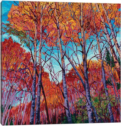 Autumn Song Canvas Art Print - Rebecca Baldwin