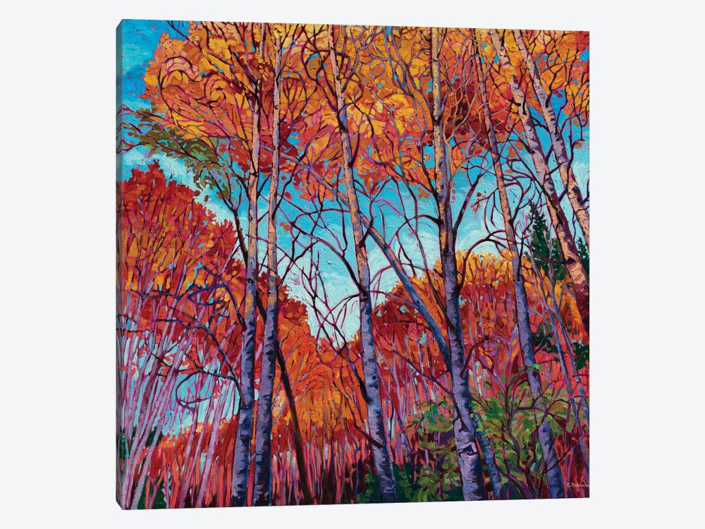 Autumn Song by Rebecca Baldwin 1-piece Canvas Art Print