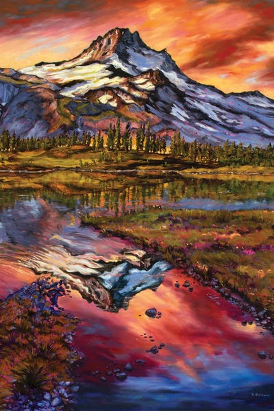 Rebecca Baldwin: Mt Jefferson Magic by Rebecca Baldwin