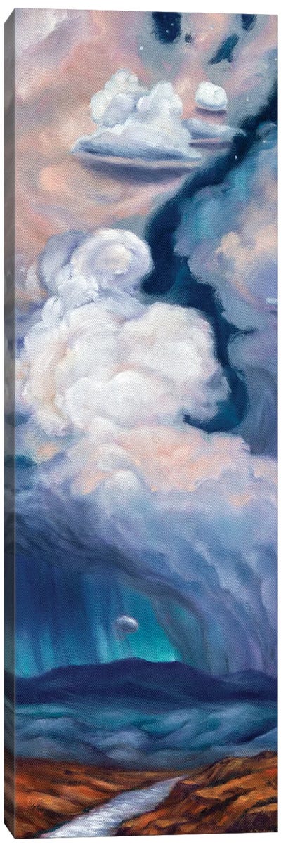 Purple Rain Canvas Art Print - Rebecca Baldwin