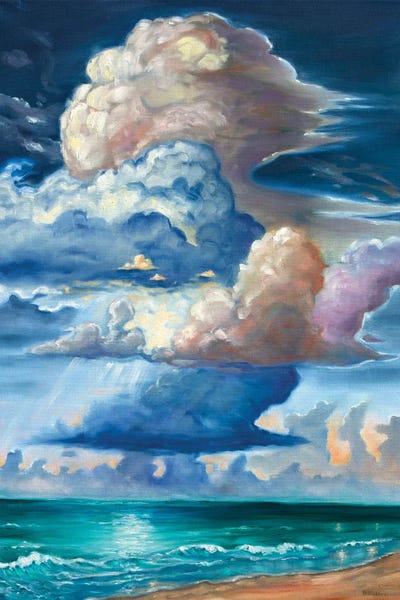 Secret Sea by Rebecca Baldwin canvas print