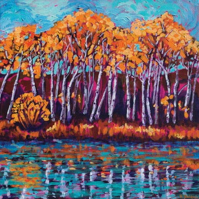 River Song by Rebecca Baldwin metal wall art