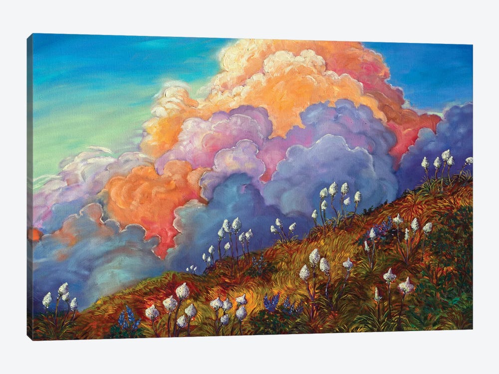 Skyline Bear Grass by Rebecca Baldwin 1-piece Canvas Art Print