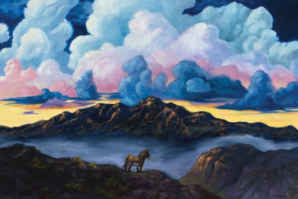 Cloudy Sunsets: Wild And Free by Rebecca Baldwin