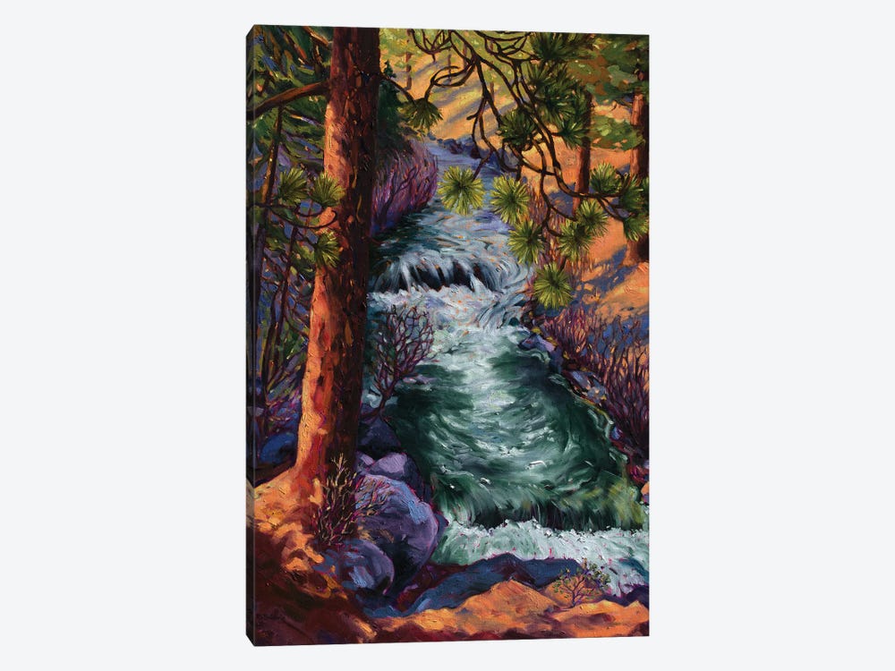 Whychus Creek by Rebecca Baldwin 1-piece Canvas Print
