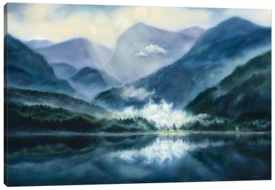 Solace Canvas Art Print - Mist & Fog Art