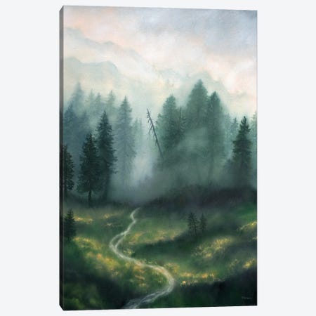 Mountain Meadow Canvas Print #RBC75} by Rebecca Baldwin Canvas Print