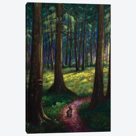 Emerald Forest Canvas Print #RBC81} by Rebecca Baldwin Canvas Art Print