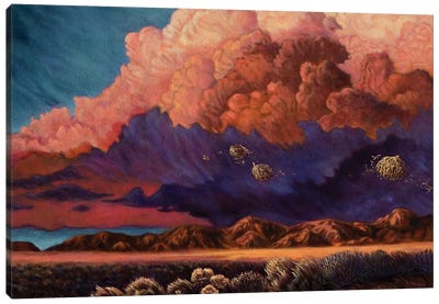 Gone With The Wind Canvas Art Print - Rebecca Baldwin