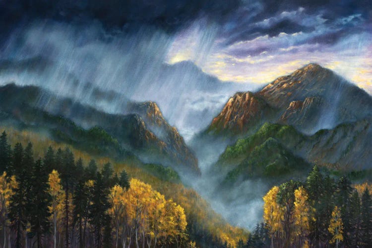 Rain by Rebecca Baldwin wall art