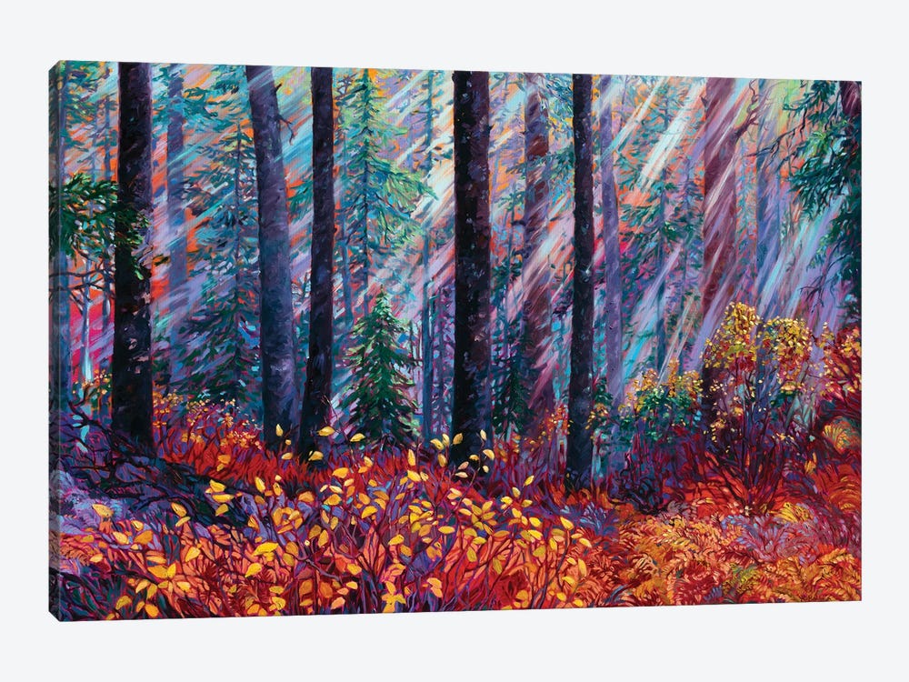 Forest Cathedral by Rebecca Baldwin 1-piece Canvas Art Print